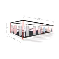 Ringside Deluxe Instant Gym - Holds 18 Bags -Boxing Sale boxgym4 v2