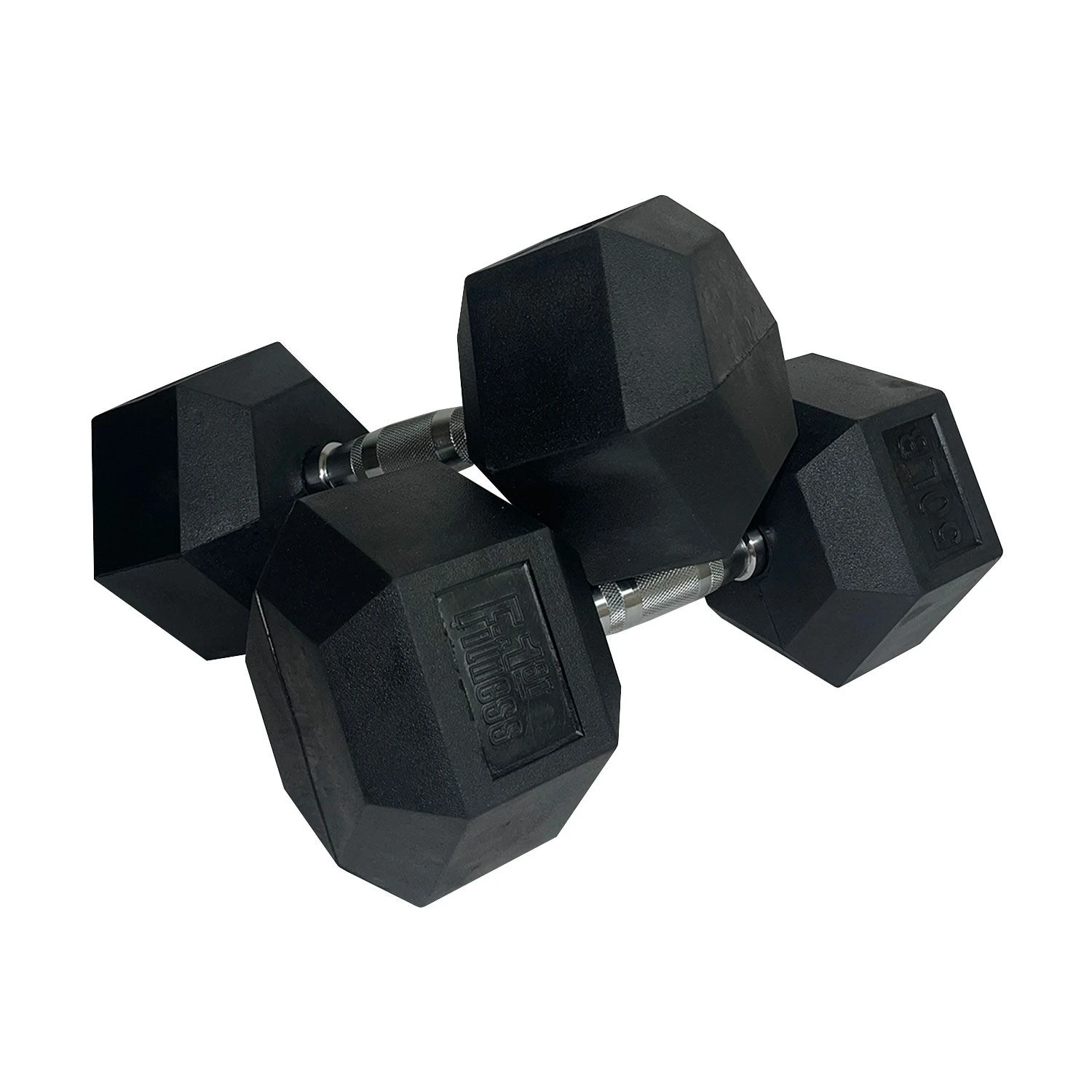 Fitness First Rubber Hex Dumbbell Sets 8 Fitness First Rubber Hex Dumbbell Sets - Image 6
