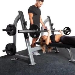 Fitness First Bench Press With Olympic Weight Plate Storage -Boxing Sale f1ob add3 v3