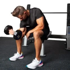 Fitness First Bench Press With Olympic Weight Plate Storage -Boxing Sale f1ob add4 v3