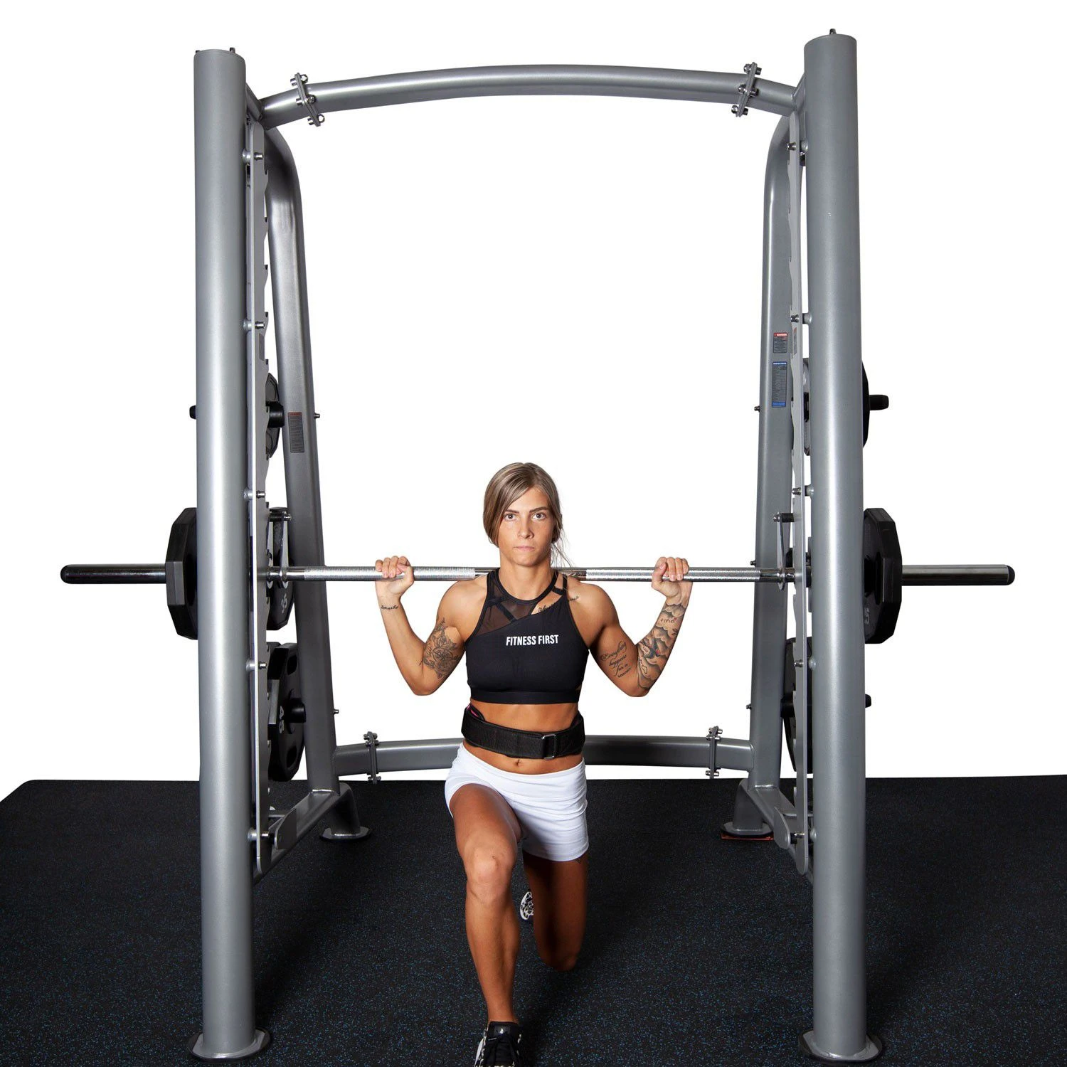 Fitness First Smith Machine With Olympic Weight Plate Storage 4 Fitness First Smith Machine With Olympic Weight Plate Storage - Image 2