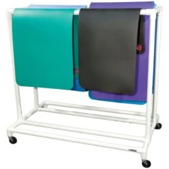 Large Workout Mat Cart