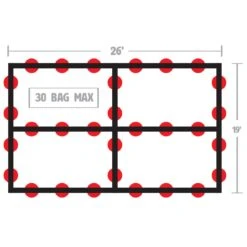 Ringside Gym Stand Holds 11, 17 Or 30 Bags