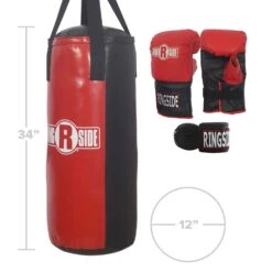 Ringside Youth 40 Lb. Heavy Bag Kit -Boxing Sale hbky v2