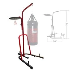 Ringside Heavy Bag Stand W/ Speed Bag Platform -Boxing Sale hbstand2 v2