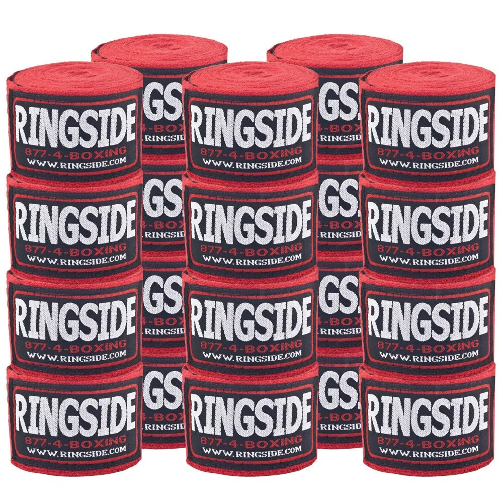 Ringside Cotton Standard Boxing Handwraps - 170" - 10 Pack 4 Ringside Cotton Standard Boxing Handwraps - 170" - 10 Pack - Image 2
