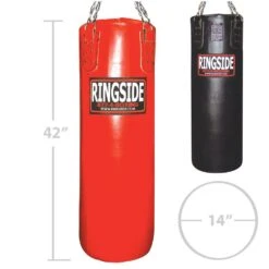 Ringside Unfilled Leather Heavy Bag -Boxing Sale lhb 100 v2 2