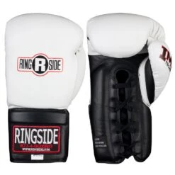 Ringside IMF Tech™ Lace-Up Sparring Boxing Gloves -Boxing Sale mftg 2 v1