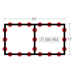 Ringside Monster Heavy Bag Stand - Holds 21 Bags -Boxing Sale rstand4 add3 v1