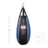 Combat Sports Unfilled Leather Teardrop Bag -Boxing Sale tdbag1uf v2