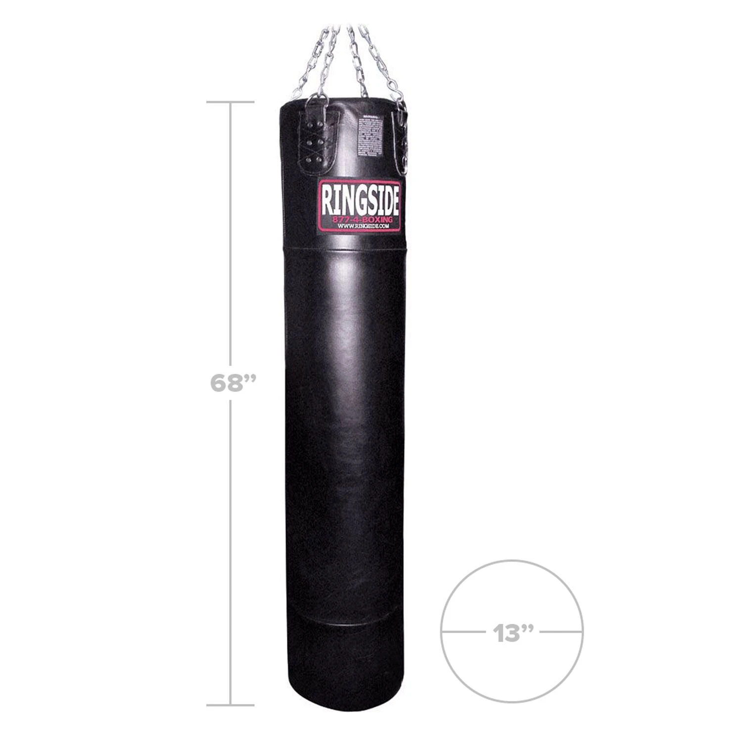 Ringside 100 Lb. Leather Muay Thai Heavy Bag 3 Ringside 100 Lb. Leather Muay Thai Heavy Bag