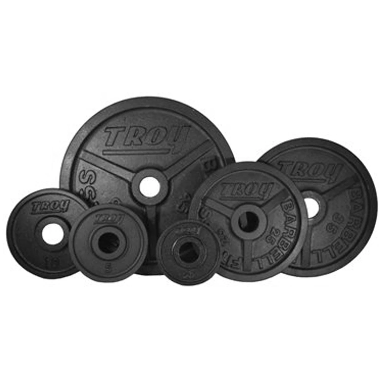 Troy High Grade Fully Machined Wide Flanged Olympic Plate 2.5 - 100 Lbs 3 Troy High Grade Fully Machined Wide Flanged Olympic Plate 2.5 - 100 Lbs