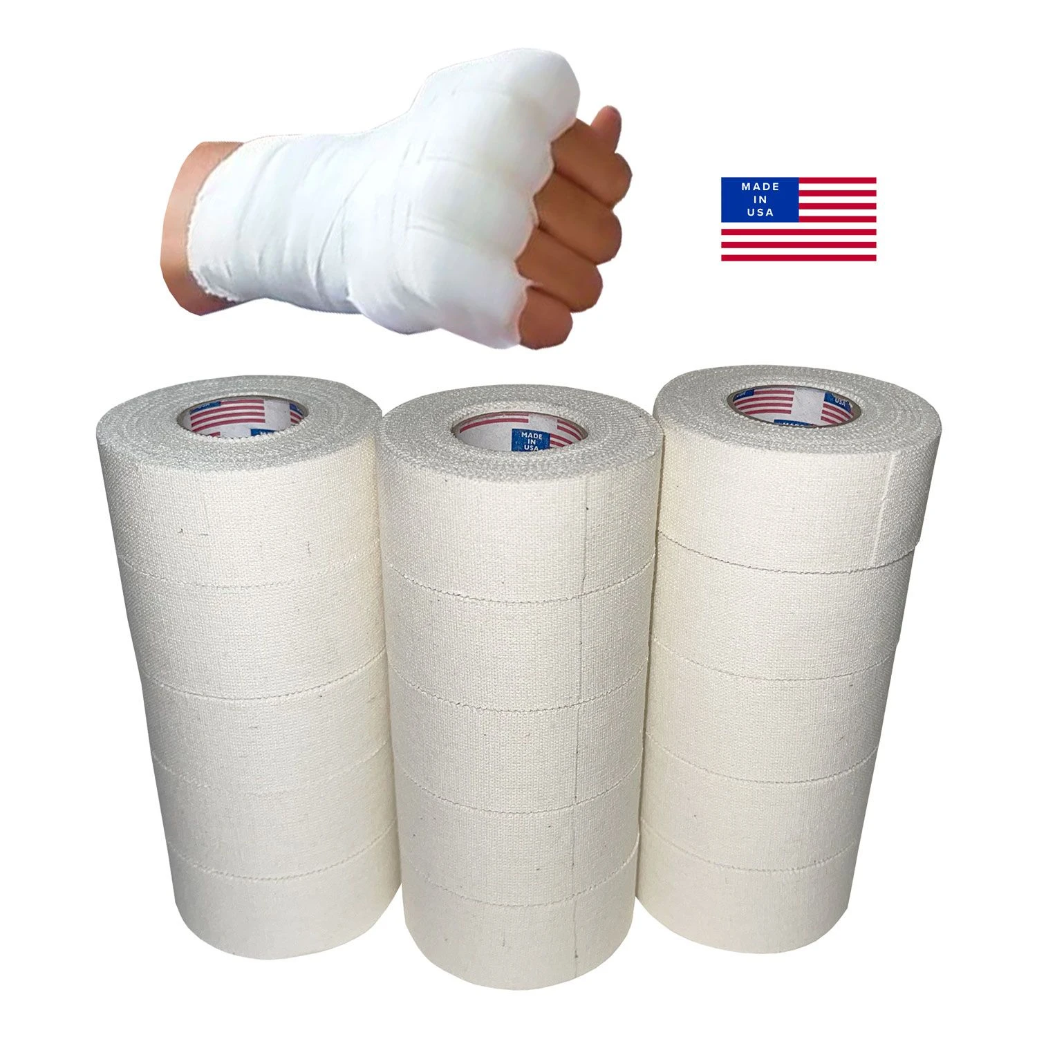 Ringside Athletic Trainers Tape - 1" X 30' - 15 Rolls 4 Ringside Athletic Trainers Tape - 1" X 30' - 15 Rolls - Image 2